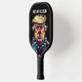 Raquette De Pickleball Trump n'est pas mon clown (Gauche)