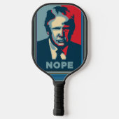 Raquette De Pickleball Trump Nope Pickleball Paddle (Verso)