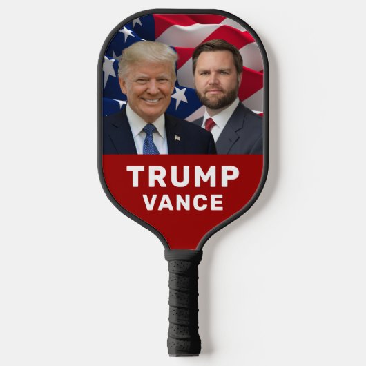 Raquette De Pickleball Trump Vance 2024 (Recto)