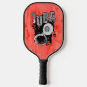 Raquette De Pickleball Tuba et texte (Verso)
