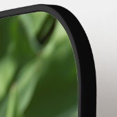 Raquette De Pickleball Tulipes mignonnes pourpres dans le jardin (Détail gauche)