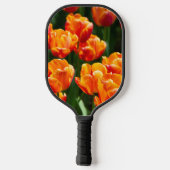 Raquette De Pickleball Tulipes orange vif dans le parc (Verso)