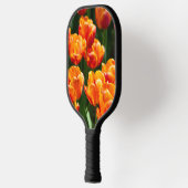 Raquette De Pickleball Tulipes orange vif dans le parc (Gauche)
