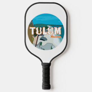 Raquette De Pickleball Tulum Mexique Grande idée cadeau