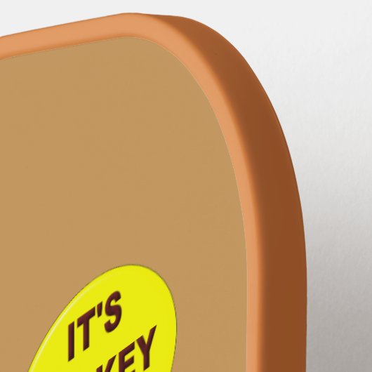 Raquette De Pickleball Turquie, heure Thanksgiving (Détail gauche)