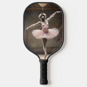 Raquette De Pickleball "Tutu-rific ! La Pirouette gracieuse de Gibbon"