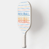 Raquette De Pickleball Typographie du Pickleball moderne (Gauche)