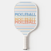 Raquette De Pickleball Typographie du Pickleball moderne (Verso)