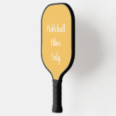 Raquette De Pickleball Typographie jaune Pickleball (Gauche)