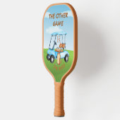 Raquette De Pickleball Un Amusant Golf Guy Joue Aussi (Gauche)