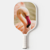 Raquette De Pickleball Un Beau Flamant rose Rose (Verso)