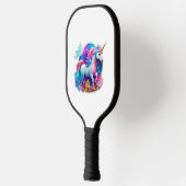 Raquette De Pickleball Un Beau Sticker Unicorn (Gauche)