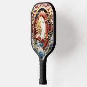 Raquette De Pickleball Un dragon à souffle de feu intelligence artificiel (Gauche)