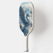 Raquette De Pickleball Un dragon superbe entouré de nuages (Gauche)