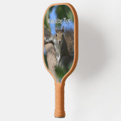 Raquette De Pickleball Un écureuil vous regarde d'un arbre (Gauche)