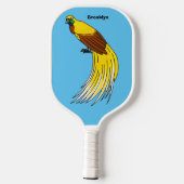 Raquette De Pickleball Un petit oiseau de paradis (Verso)