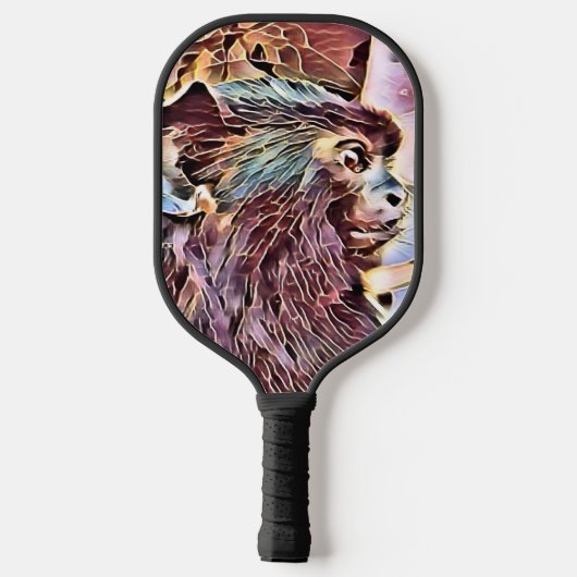 RAQUETTE DE PICKLEBALL UN PEU DE SINGE (Verso)