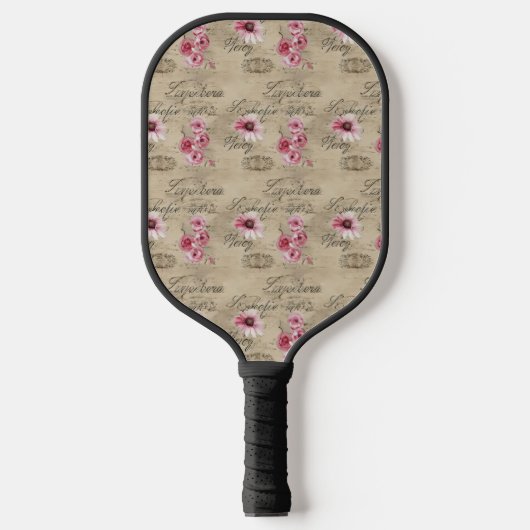 Raquette De Pickleball Une Ephemera Design Series 20 (Recto)