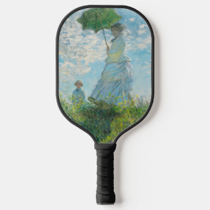Raquette De Pickleball Une femme avec un parasol Claude Monet