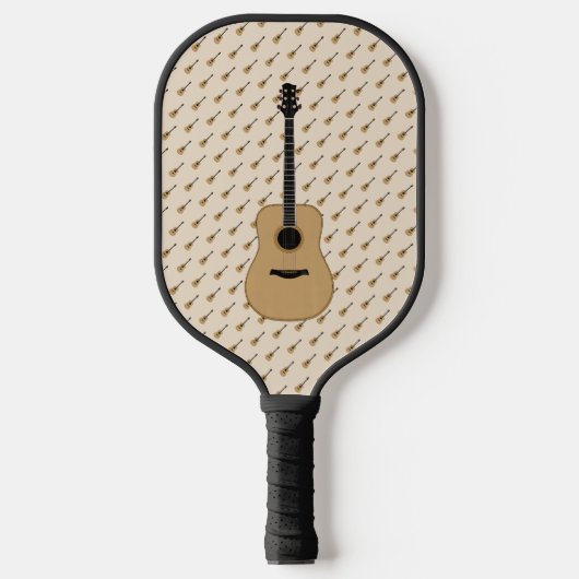 Raquette De Pickleball Une jolie guitare (Recto)