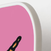 Raquette De Pickleball Une mignonne licorne kawaii (Détail gauche)