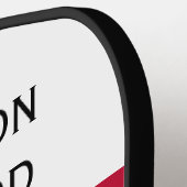 Raquette De Pickleball Une nation sous Dieu Pickleball Paddle (Détail gauche)