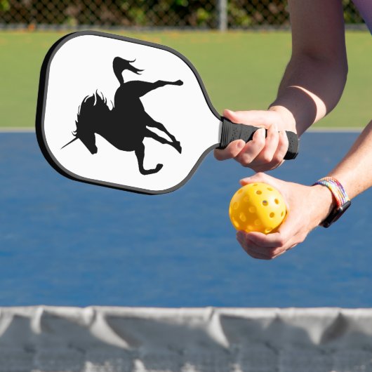 Raquette De Pickleball Unicorne de feu noir (Insitu)