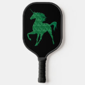 Raquette De Pickleball Unicorne de feu vert (Verso)