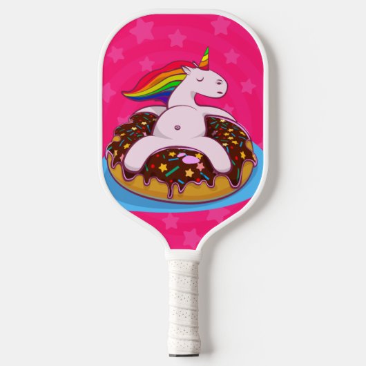 Raquette De Pickleball Unicorne Donut (Recto)