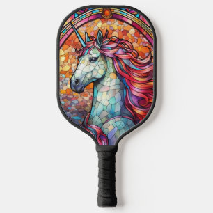 Raquette De Pickleball Unicorne en verre coloré