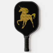 Raquette De Pickleball Unicorne Gold Fire (Recto)