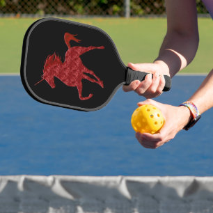 Raquette De Pickleball Unicorne Red Fire