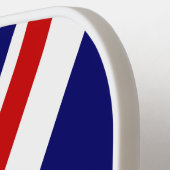 Raquette De Pickleball Union Jack - Drapeau du Royaume-Uni - Personnalisé (Détail gauche)