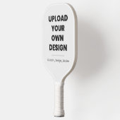 Raquette De Pickleball Upload Your Own Design Here | Custom Template (Gauche)