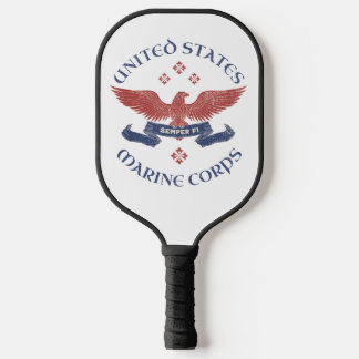 Raquette De Pickleball US MARINES Eagle RWB Patriotic Semper Fi