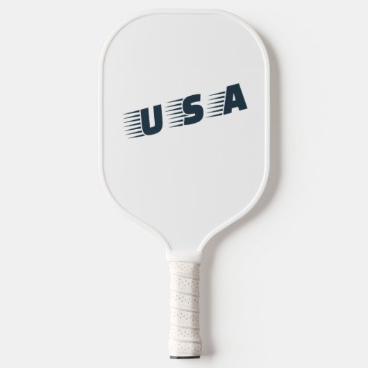 Raquette De Pickleball USA Pickleball Paddle - Servir avec l'esprit améri (Recto)