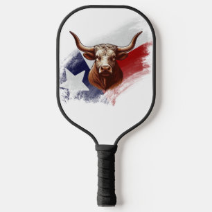Raquette De Pickleball Vache longhorne du Texas