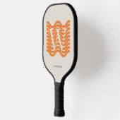 Raquette De Pickleball Vague orange pastel (Gauche)