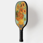 Raquette De Pickleball Vase avec douze tournesols par Vincent van Gogh (Gauche)