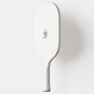 Raquette De Pickleball Vecteur de tatouage fée papillon - Art Floral Vint