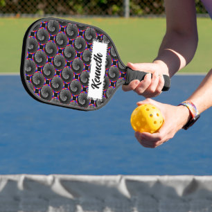 Raquette De Pickleball Vérificateur numérique Yin Yang par Kenneth Yoncic