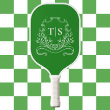 Vert Chasseur Monogramme Crête Classique