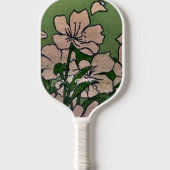 Raquette De Pickleball Vert fleur rose
