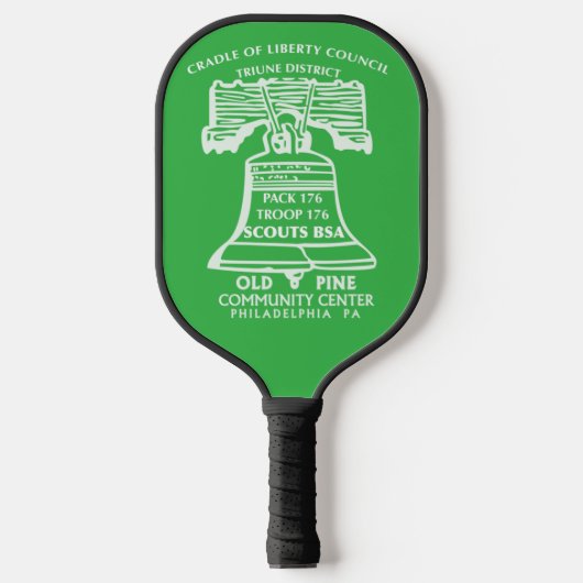 Raquette de Pickleball - Vert Olive (Recto)