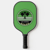 Raquette De Pickleball Vert personnalisé (Recto)
