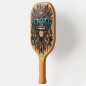 Raquette De Pickleball Vibe cosmique : Conception complexe sur un (Gauche)