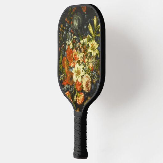 Raquette De Pickleball Vie morte avec fleurs et fruits (Gauche)