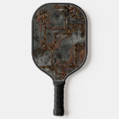 Raquette De Pickleball Vieux mur métallique B (Verso)