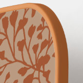 Raquette De Pickleball Vignes orange brûlées (Détail gauche)