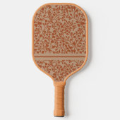 Raquette De Pickleball Vignes orange brûlées (Verso)